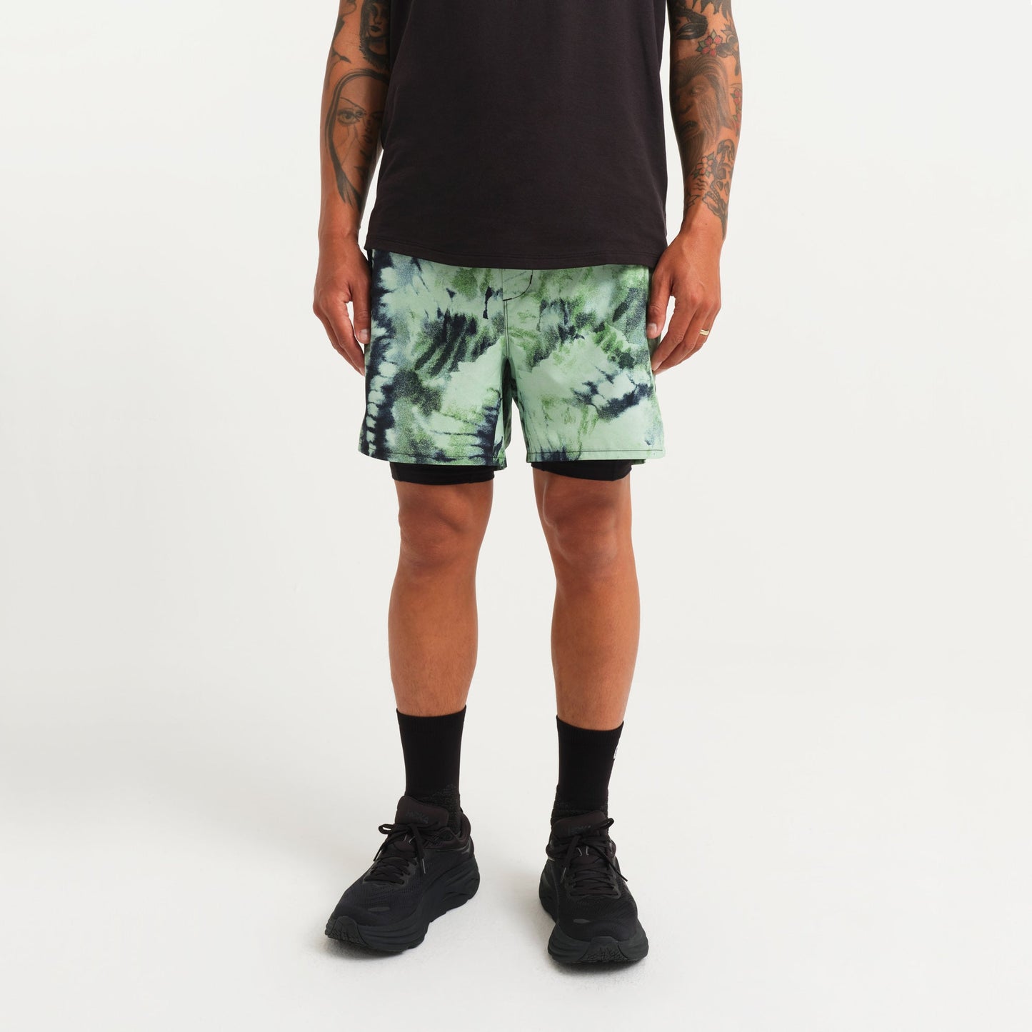 Stance Flux Performance Shorts Mit Fütterung Jade |model