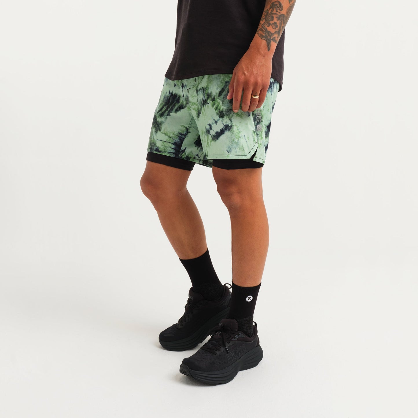 Stance Flux Performance Shorts Mit Fütterung Jade |model