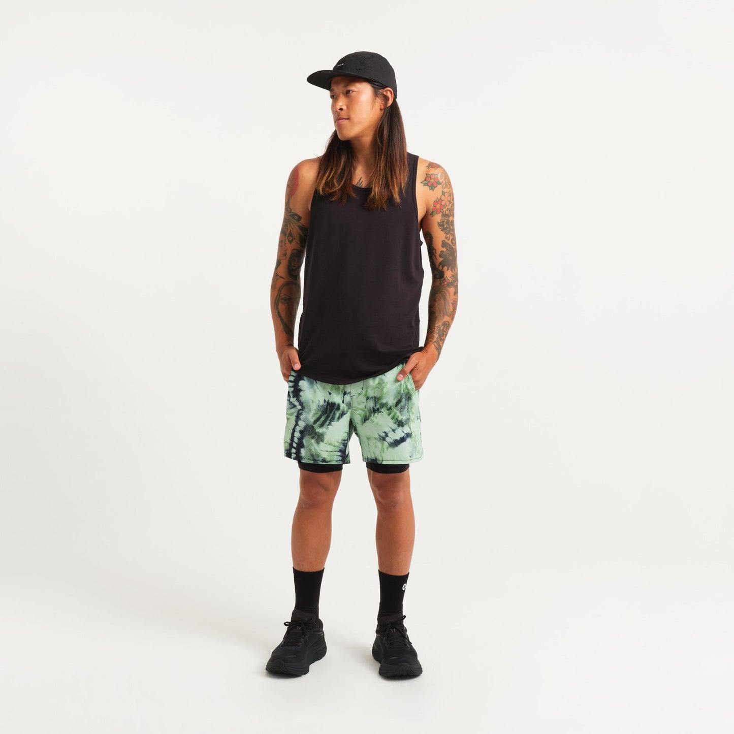 Stance Flux Performance Shorts Mit Fütterung Jade |model