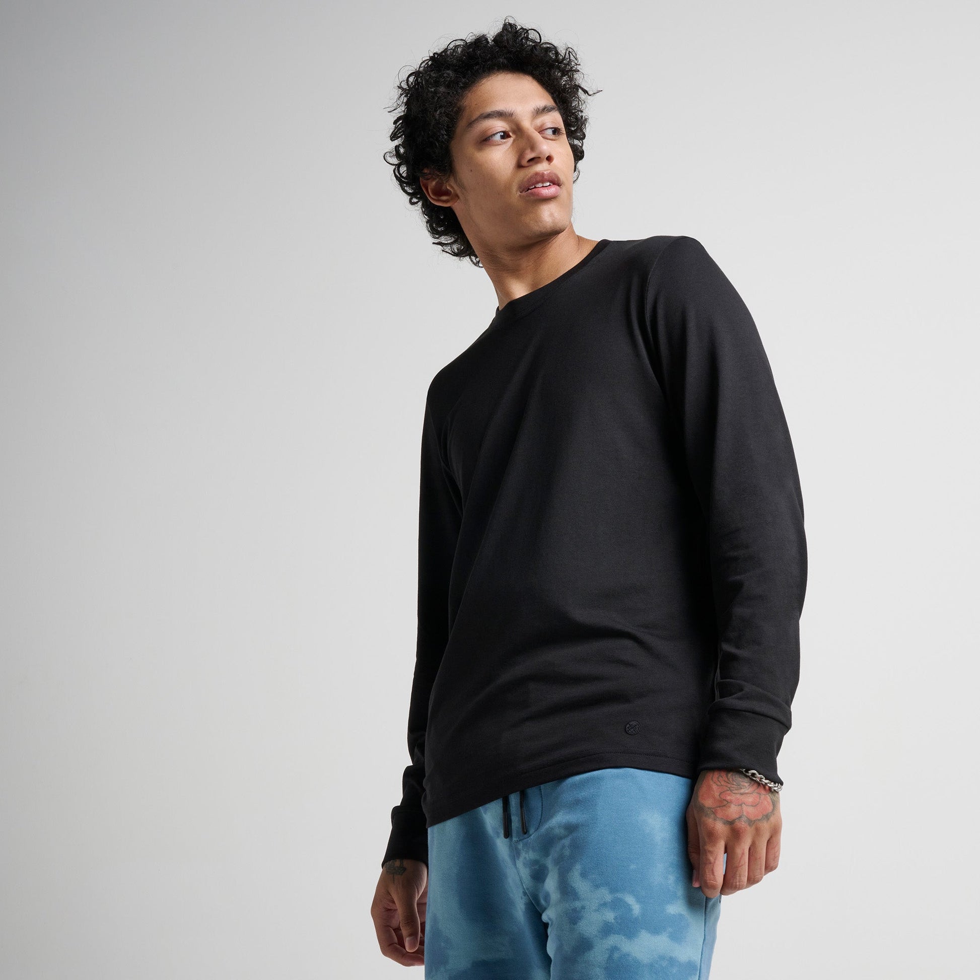 Stance Butter Blend™ Long Sleeve T-Shirt Schwarz |model