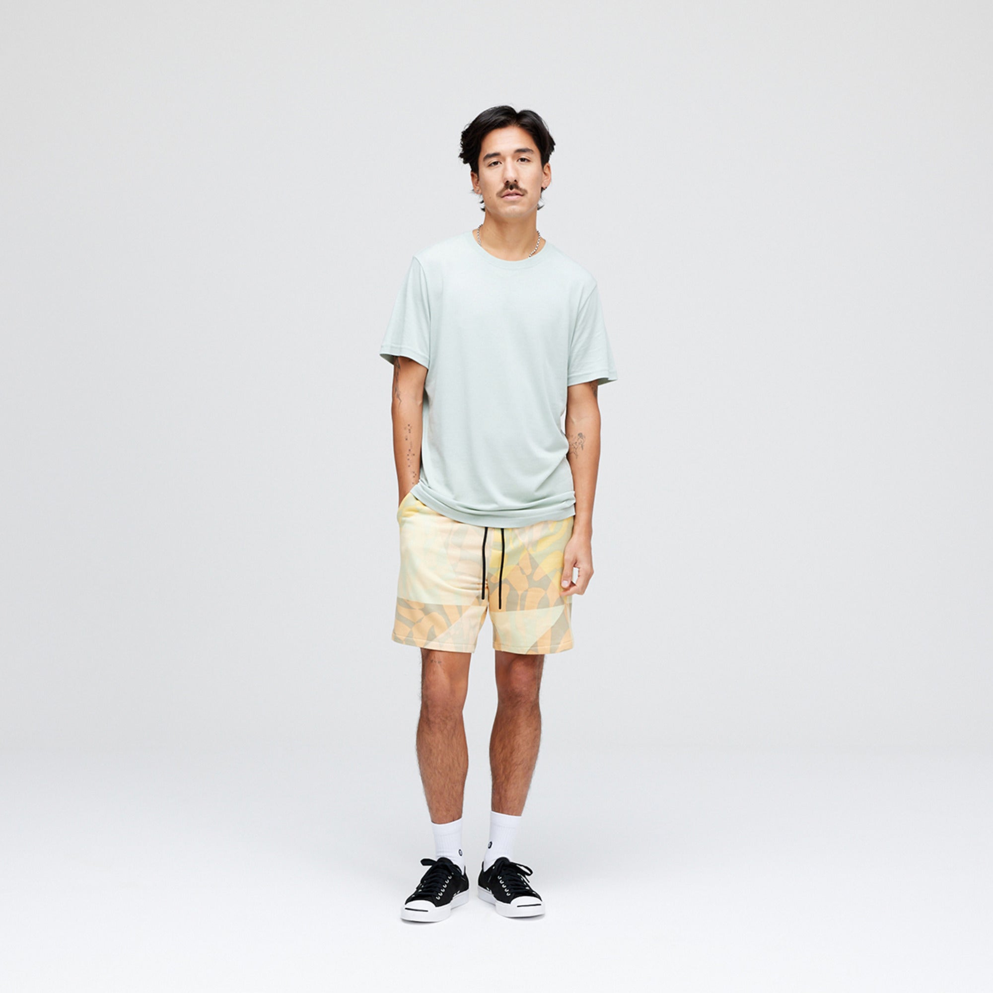 Stance Shelter Short Tan |model
