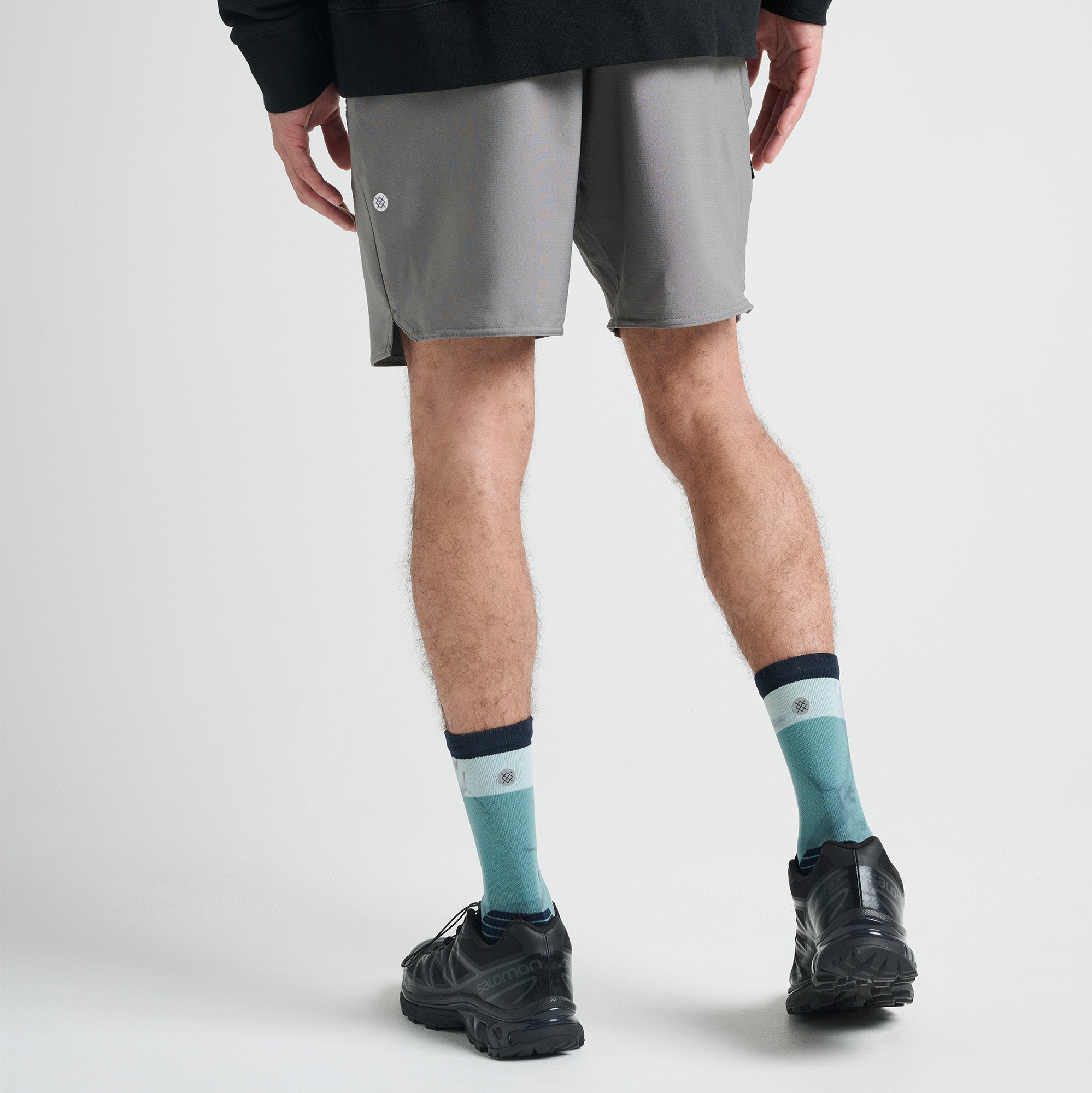 Stance Complex Short Charcoal |model