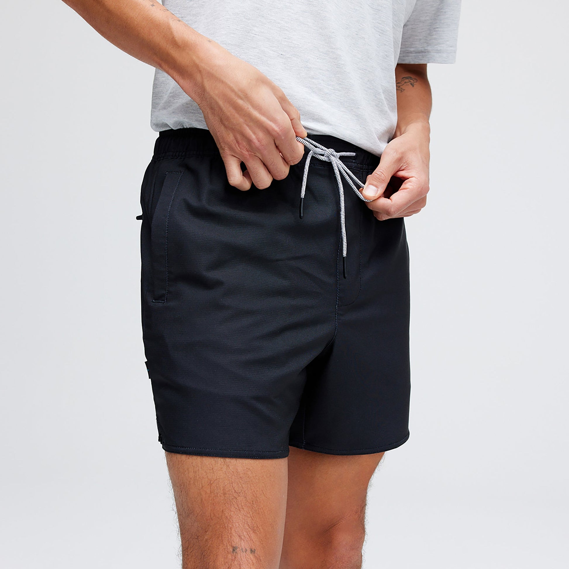 Stance Complex Athletic Shorts 5" Anthracite |model