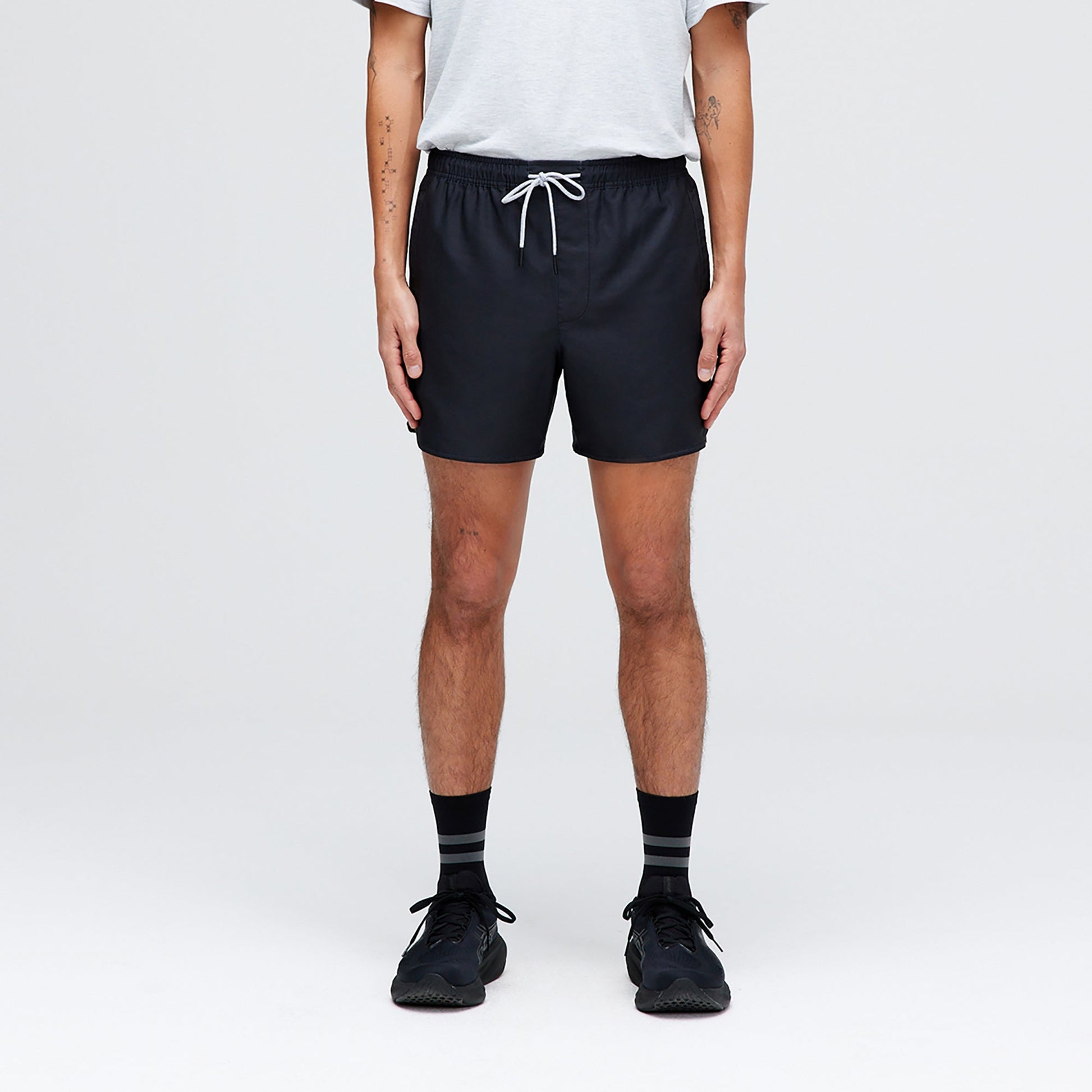 Stance Complex Athletic Shorts 5" Anthracite |model