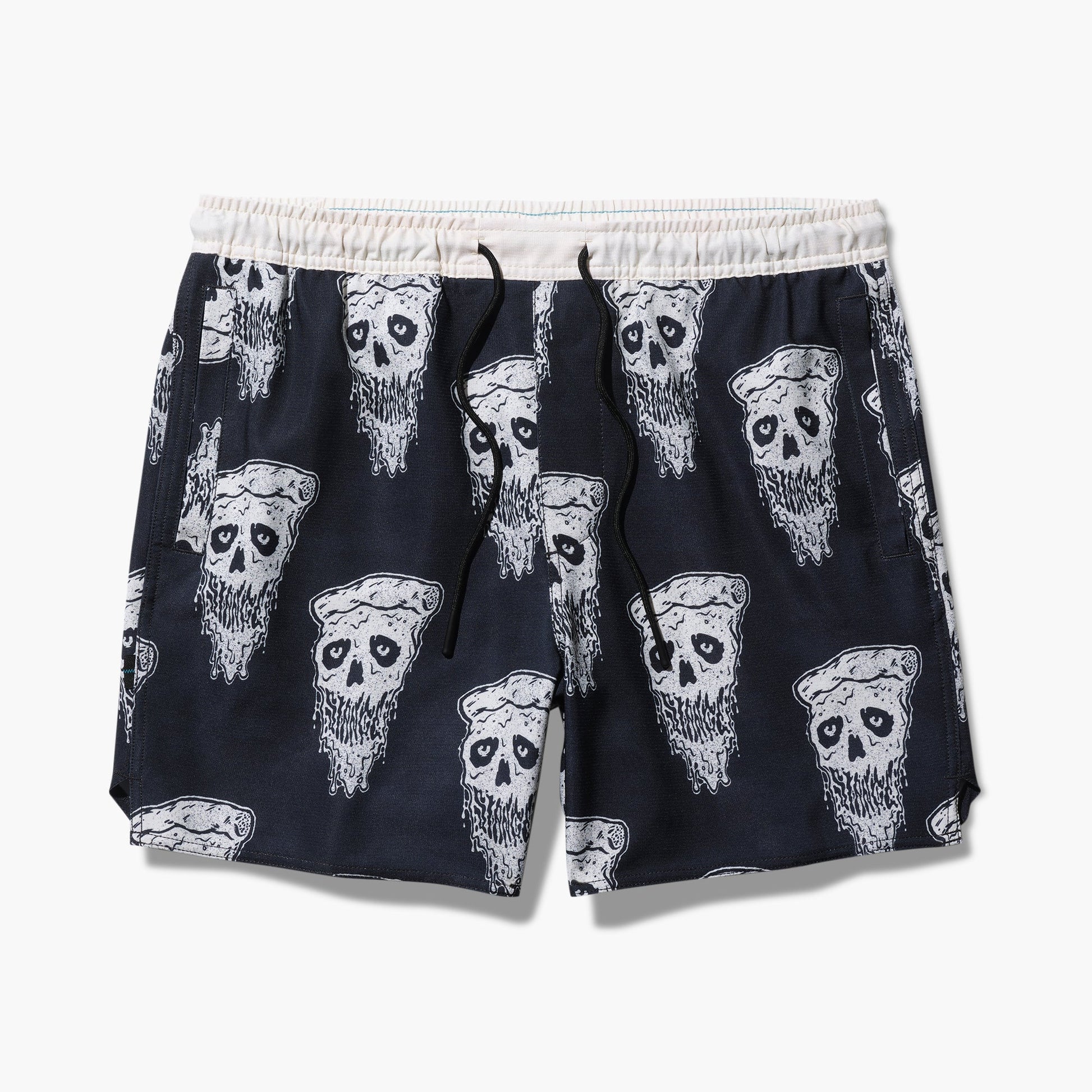 Stance Complex Athletic Shorts 5" Schwarz Weiss