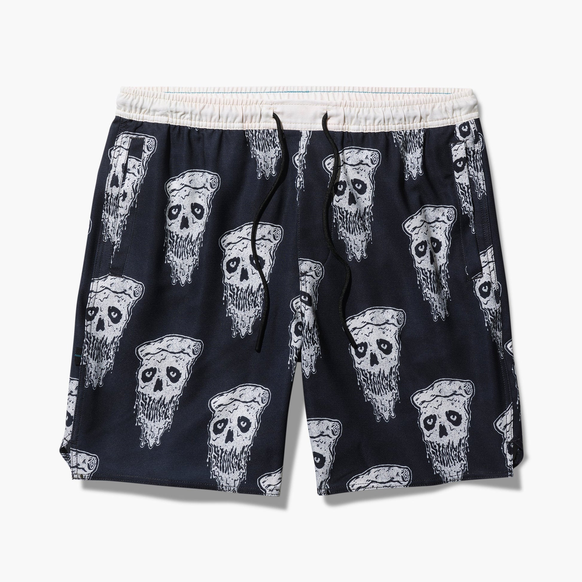 Stance Complex Athletic Shorts Schwarz Weiss