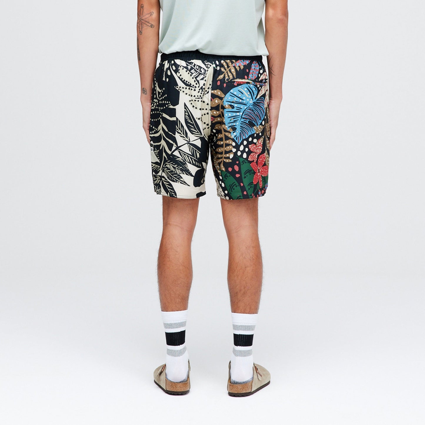 Stance Complex Athletic Shorts Tropische Gezeiten |model