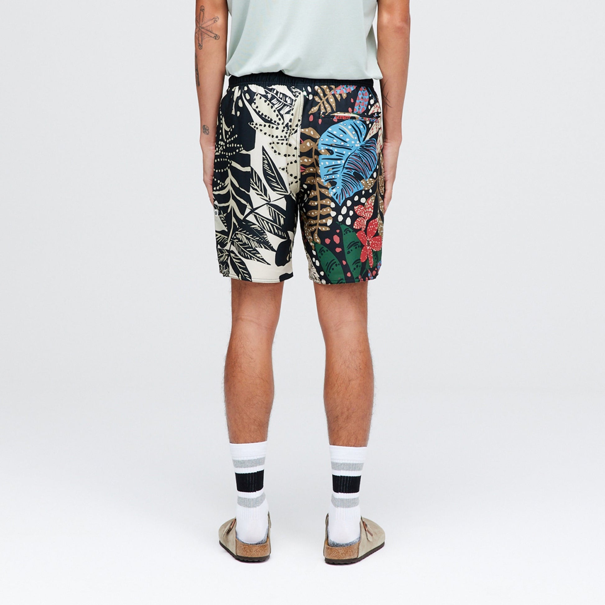 Stance Complex Athletic Shorts Tropische Gezeiten |model