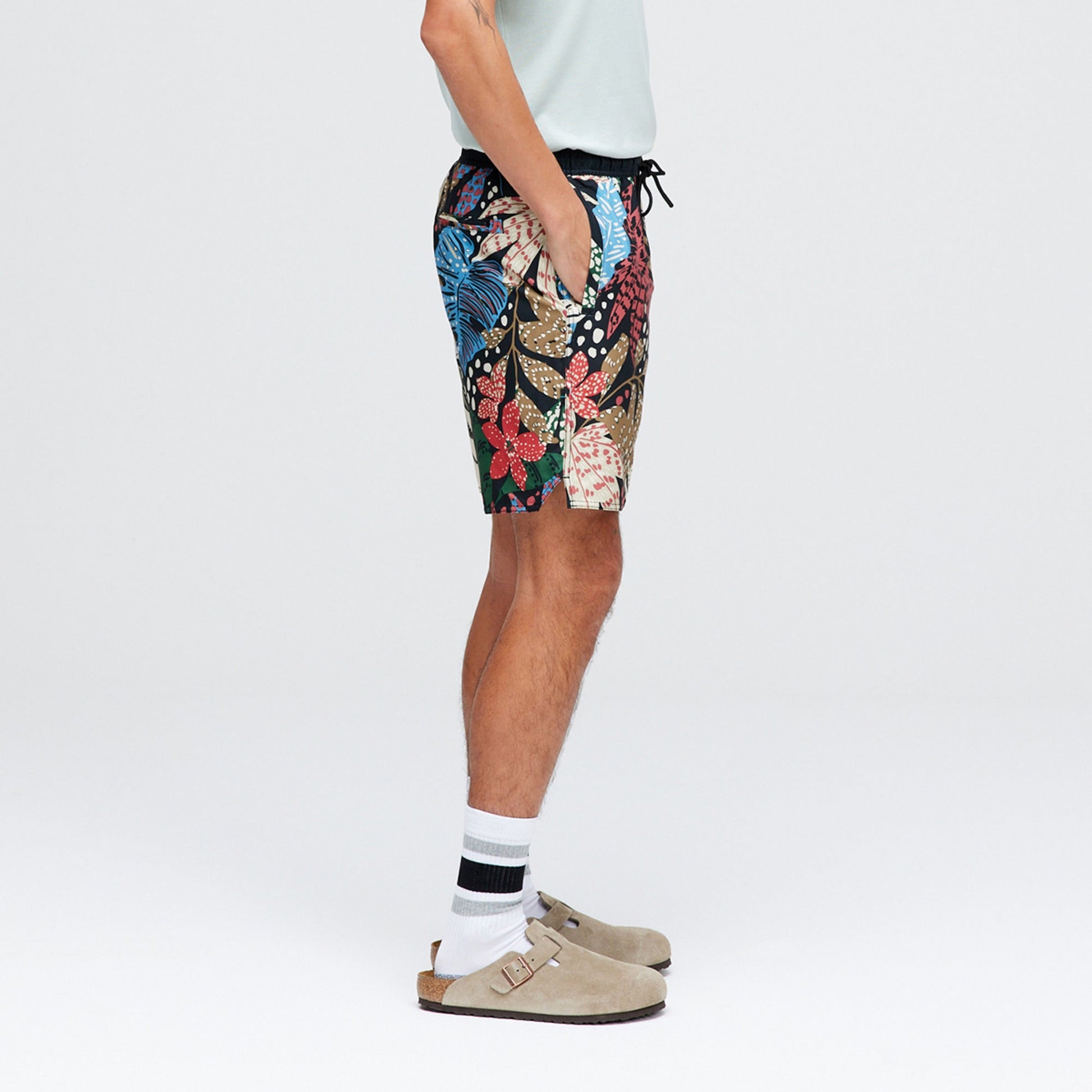 Stance Complex Athletic Shorts Tropische Gezeiten |model