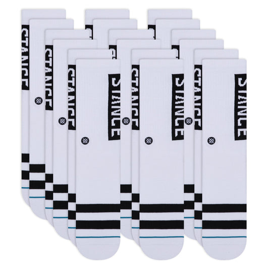 Stance OG Crew Socken 9er Pack Weiß